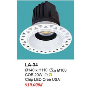 Đèn Âm Trần EUROTO LA-34