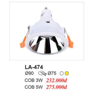 Đèn Âm Trần EUROTO LA-474 3W