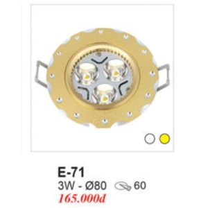 Đèn Âm Trần EUROTO E-71
