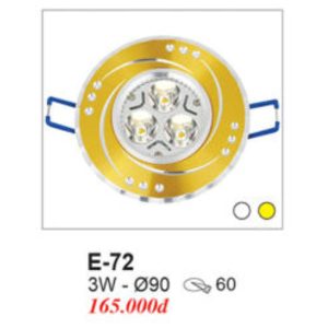 Đèn Âm Trần EUROTO E-72