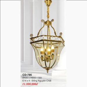 ĐÈN THẢ ĐỒNG EUROTO CD 786