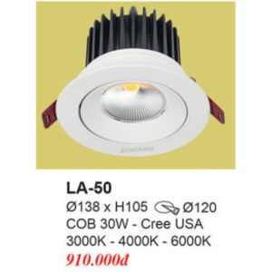 Đèn Âm Trần EUROTO LA-50