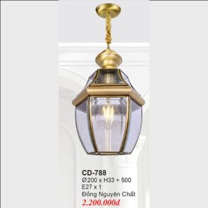 ĐÈN THẢ ĐỒNG EUROTO CD 788