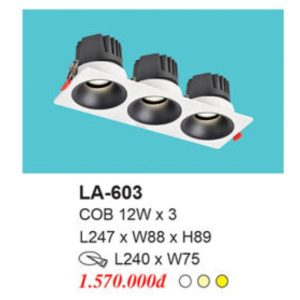 Đèn Âm Trần EUROTO LA-603