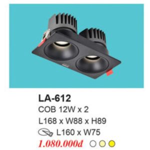 Đèn Âm Trần EUROTO LA-612