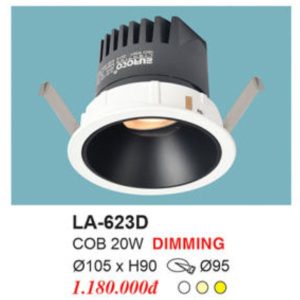 Đèn Âm Trần EUROTO LA-623D DIMMING
