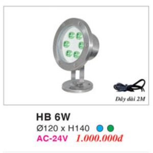 Đèn Âm Nước EUROTO HB 6W