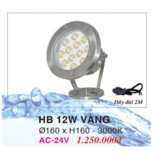 Đèn Âm Nước EUROTO HB 12W VÀNG