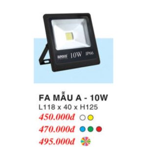 Đèn Pha EUROTO FA MẪU A-10W ĐỔI MÀU