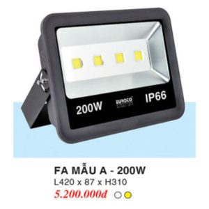 Đèn Pha EUROTO FA MẪU A-200W
