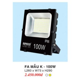 Đèn Pha EUROTO FA MẪU K-100W
