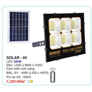 Đèn Năng Lượng Mặt Trời EUROTO SOLAR-66