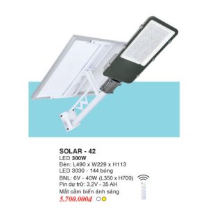 Đèn Năng Lượng Mặt Trời EUROTO SOLAR-42