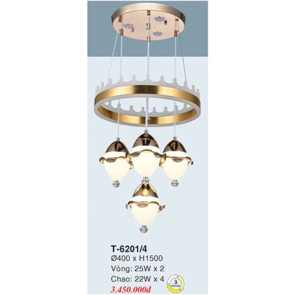 Đèn Thả EUROTO T 6201-4