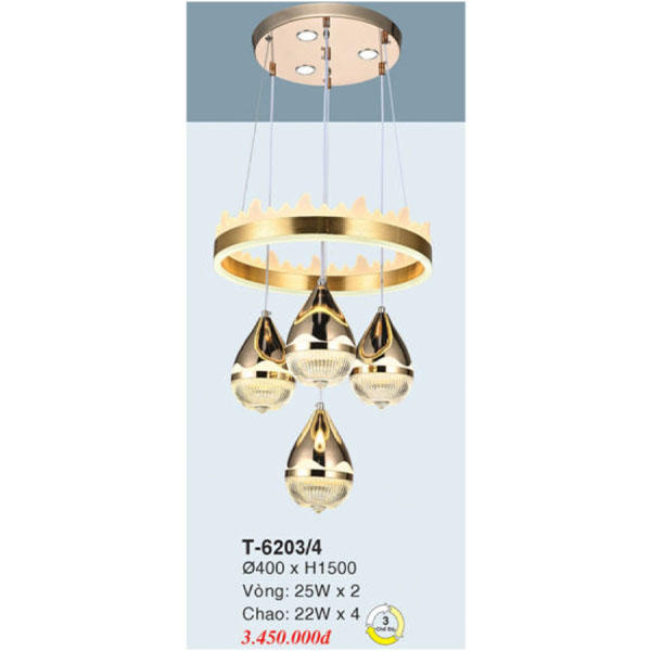 Đèn Thả EUROTO T 6203-4
