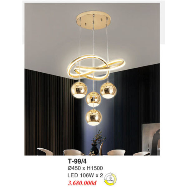 Đèn Thả EUROTO T 99-4