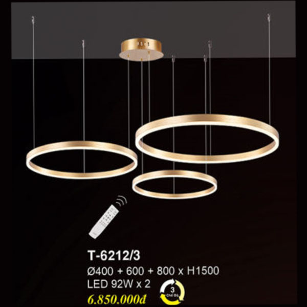 Đèn Thả EUROTO T-6212-3