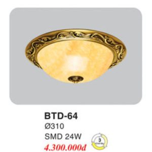 Đèn Ốp Trần EUROTO BTD 64