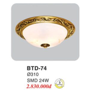 Đèn Ốp Trần EUROTO BTD 74