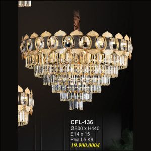 Đèn Chùm Pha Lê EUROTO CFL-136