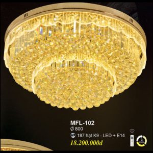 Đèn Ốp Trần Pha Lê EUROTO MFL-102