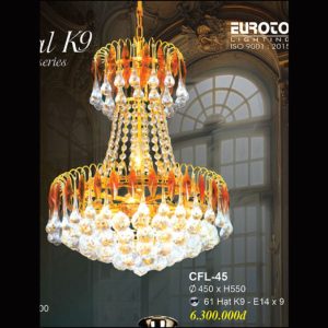 Đèn Chùm Pha Lê EUROTO CFL-45