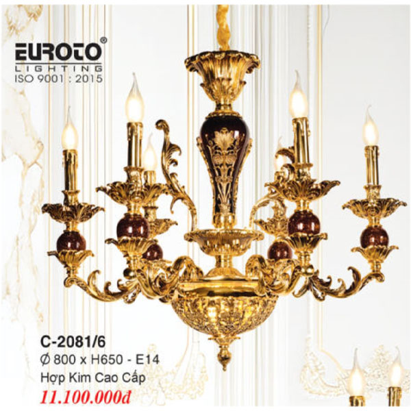 Đèn Chùm EUROTO C 2081-6