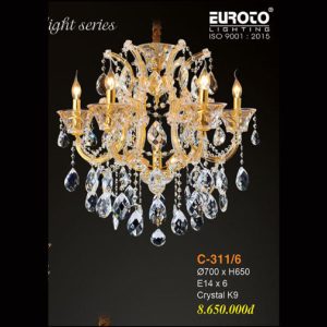 Đèn Chùm EUROTO C 311-6