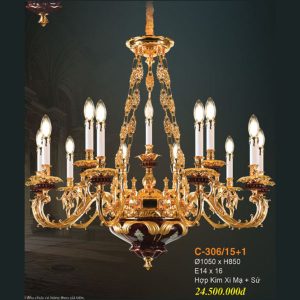 Đèn Chùm EUROTO C 306-15+1