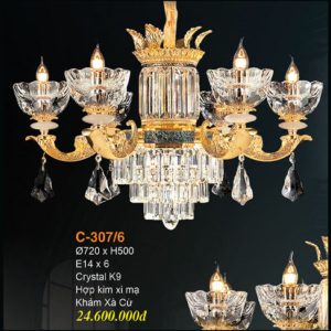 Đèn Chùm EUROTO C 307-6