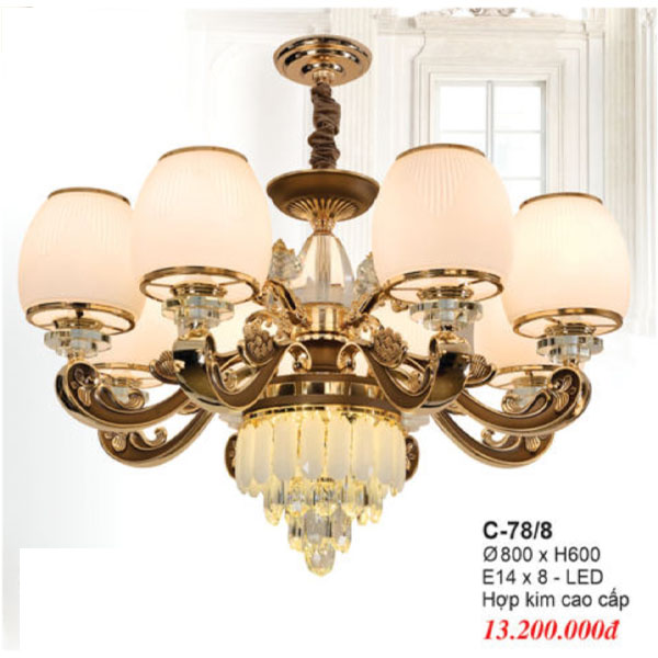 Đèn Chùm EUROTO C 78-8