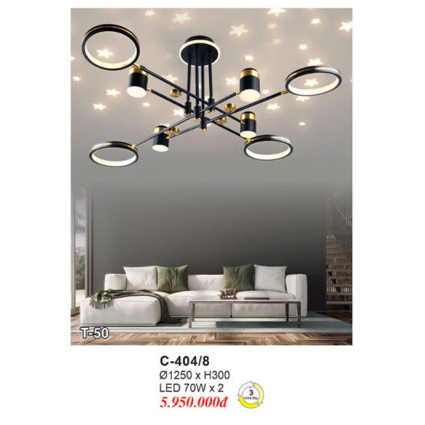Đèn Chùm EUROTO C 404-8