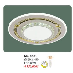 Đèn Mâm LED Ốp Trần EUROTO ML-8631