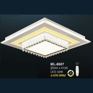 Đèn Mâm LED Ốp Trần EUROTO ML-8607