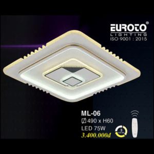 Đèn Mâm LED Ốp Trần EUROTO ML-06