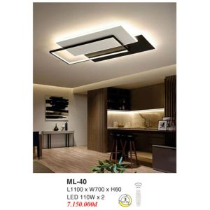 Đèn Mâm LED Ốp Trần EUROTO ML-40