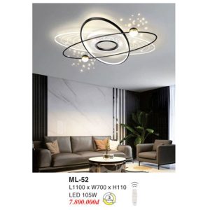 Đèn Mâm LED Ốp Trần EUROTO ML-52