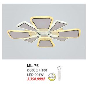 Đèn Mâm LED Ốp Trần EUROTO ML-76