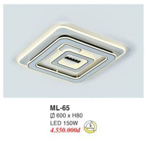 Đèn Mâm LED Ốp Trần EUROTO ML-65
