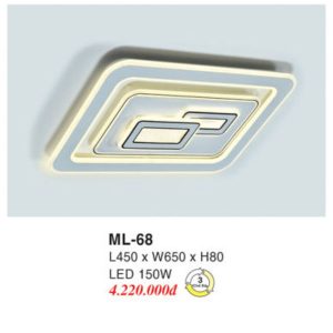Đèn Mâm LED Ốp Trần EUROTO ML-68