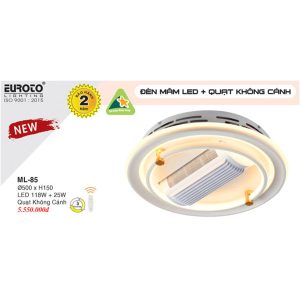 Đèn Mâm LED Ốp Trần EUROTO ML-85