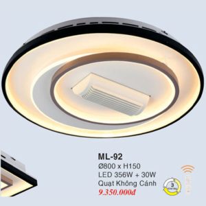 Đèn Mâm LED Ốp Trần EUROTO ML-92