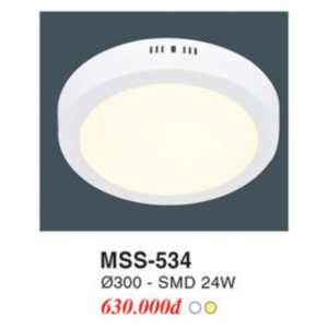 Đèn Mâm LED Ốp Trần EUROTO MSS-534