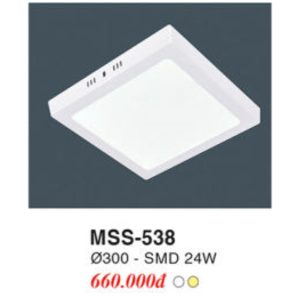 Đèn Mâm LED Ốp Trần EUROTO MSS-538