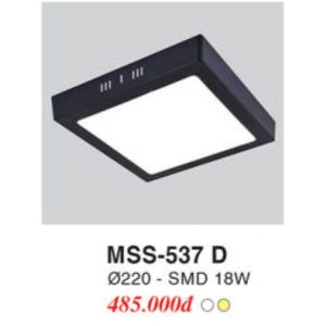 Đèn Mâm LED Ốp Trần EUROTO MSS-537 D