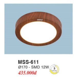 Đèn Mâm LED Ốp Trần EUROTO MSS-611