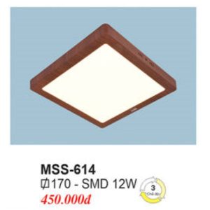 Đèn Mâm LED Ốp Trần EUROTO MSS-614