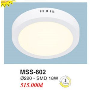 Đèn Mâm LED Ốp Trần EUROTO MSS-602