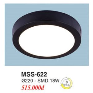 Đèn Mâm LED Ốp Trần EUROTO MSS-622