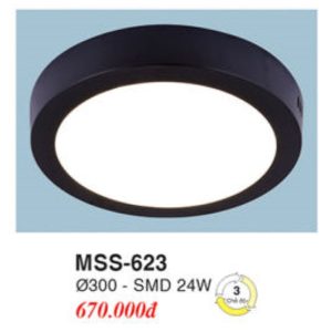 Đèn Mâm LED Ốp Trần EUROTO MSS-623